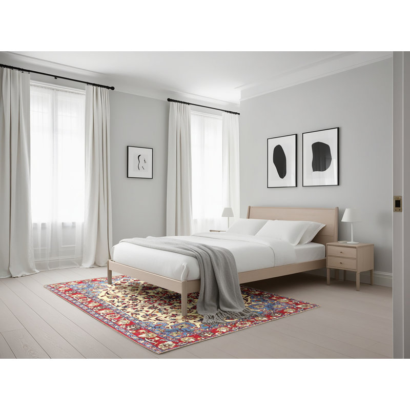 Eutropios Oriental Indoor Rug, Rectangle 5' x 7'