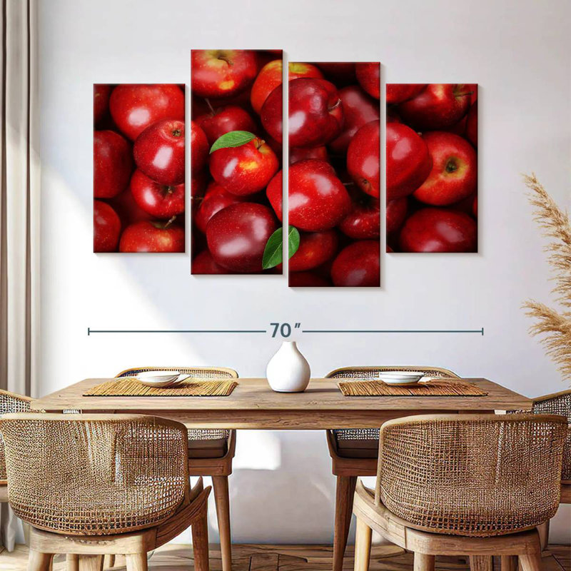 Pommes rouges fraîches Yarlin, H 42 po x l 68 po