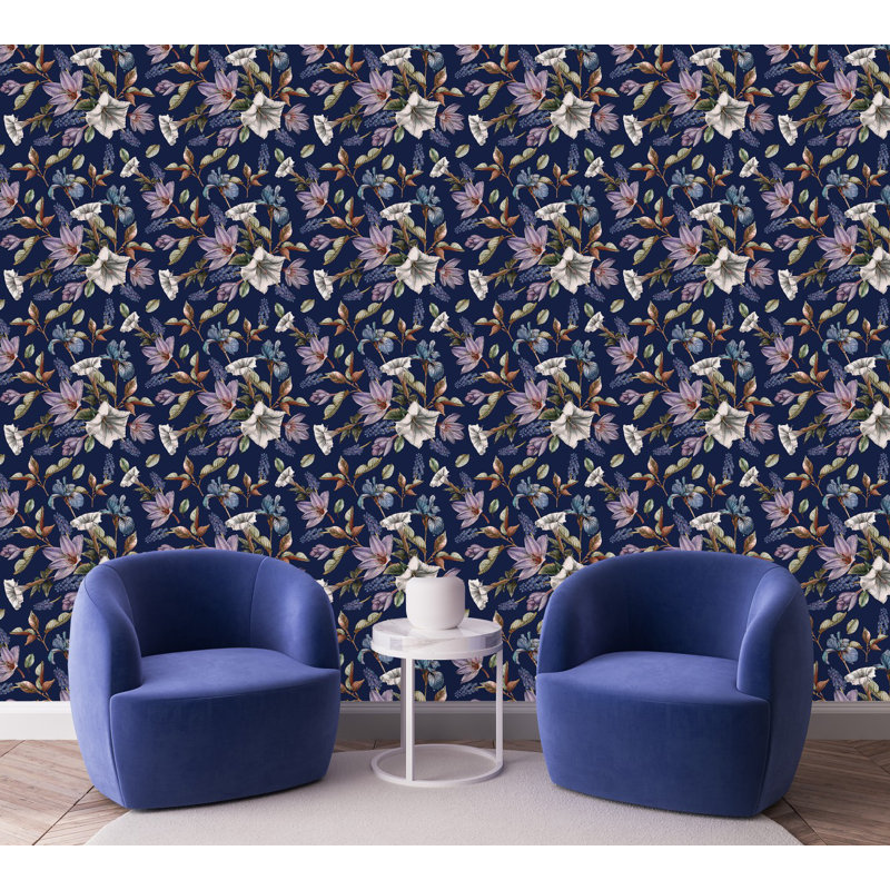 Floral Tile, 2.08' W x 10.42' L
