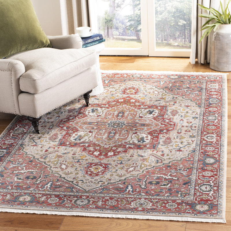 Stow Vintage Persian Performance Oriental Rug, Rectangle 4' x 6'