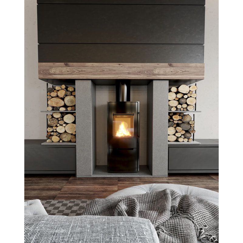 Daigle Free Standing Stove and Complete Chimney Package