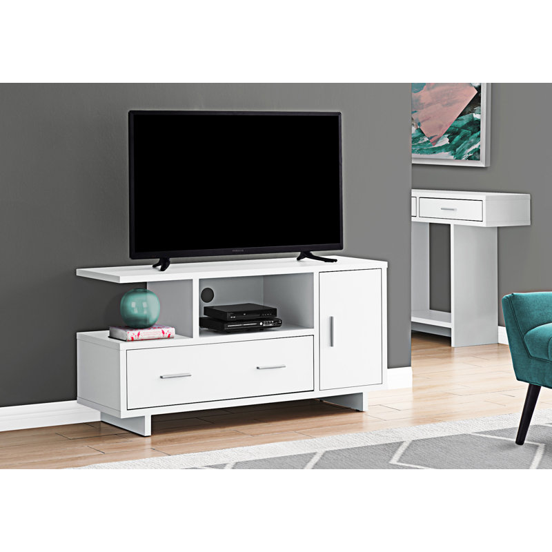 Meuble télé, Blanc