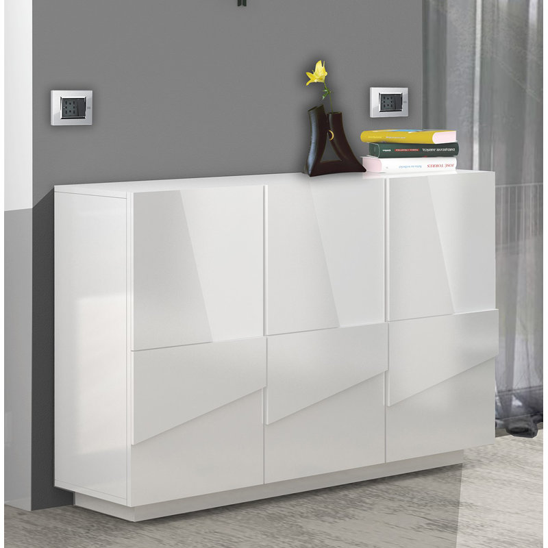 Longford 121Cm Wide Sideboard, White