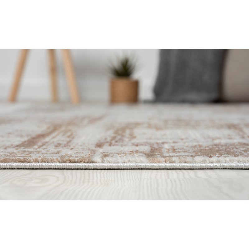 Arianna cream Rug, Rectangle 200 x 290cm