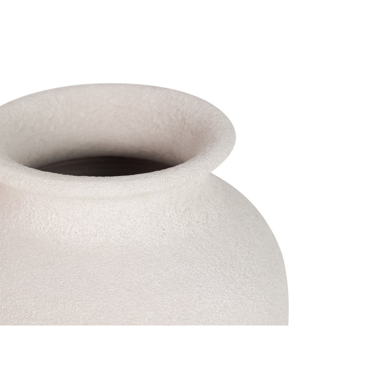 Ceramic / Porcelain Table Vase, White, 30" x  22" x 22"