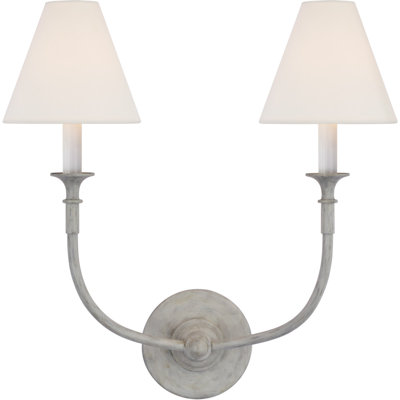 Thomas OBrien Piaf Double Sconce