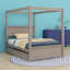 Lit plateforme double Harroll-787940827