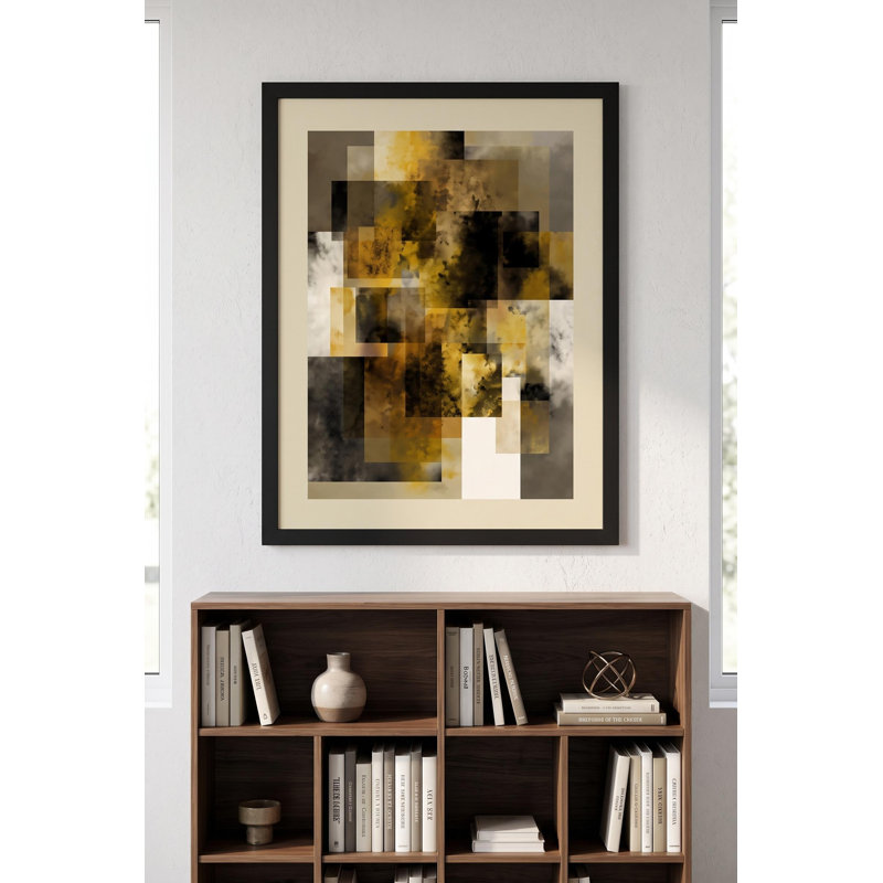 Gold Beneath the Dark, 30" H x 40" W