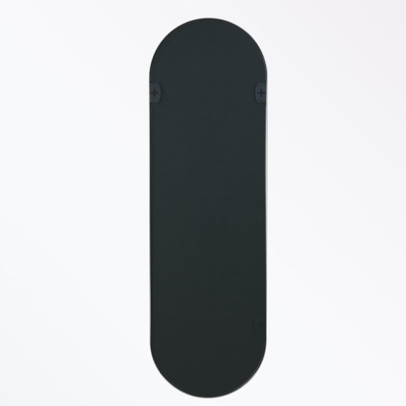 Odafe Metal Elongated Mirror, Silver