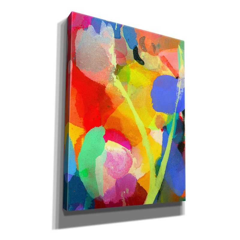 " Flora " by Wyanne, 16" H x 12" W x 0.75" D
