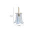 Plafonnier Kero, suspension en verre soufflé de style Murano, 12 po-112777735