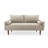 Mauck Modern Sofa,70 Inch Velvet Couch for Living Room,Spring Cushions,Solid Wood Frame,Easy Assembly for Small Spaces-860036811