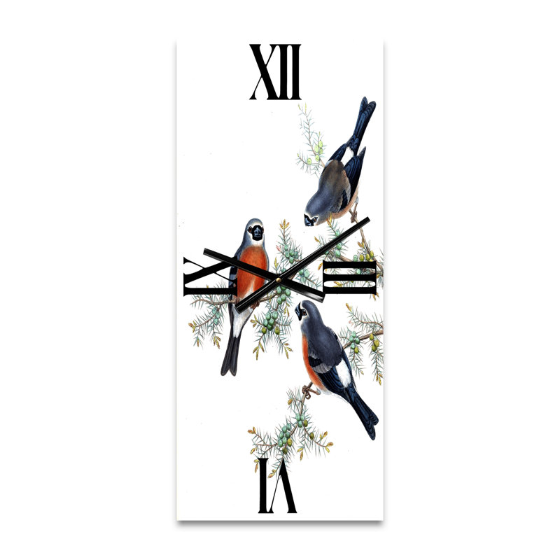 Horloge murale animaux de campagne, Grand