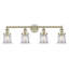Petit luminaire pour salle de bain 4 lumières Cailen de la collection Edison-71799723-96057589