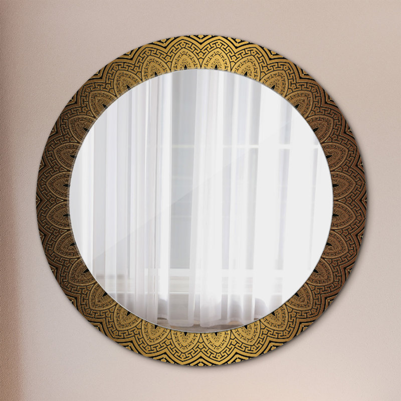 Huldar Glass Flat Wall Mirror