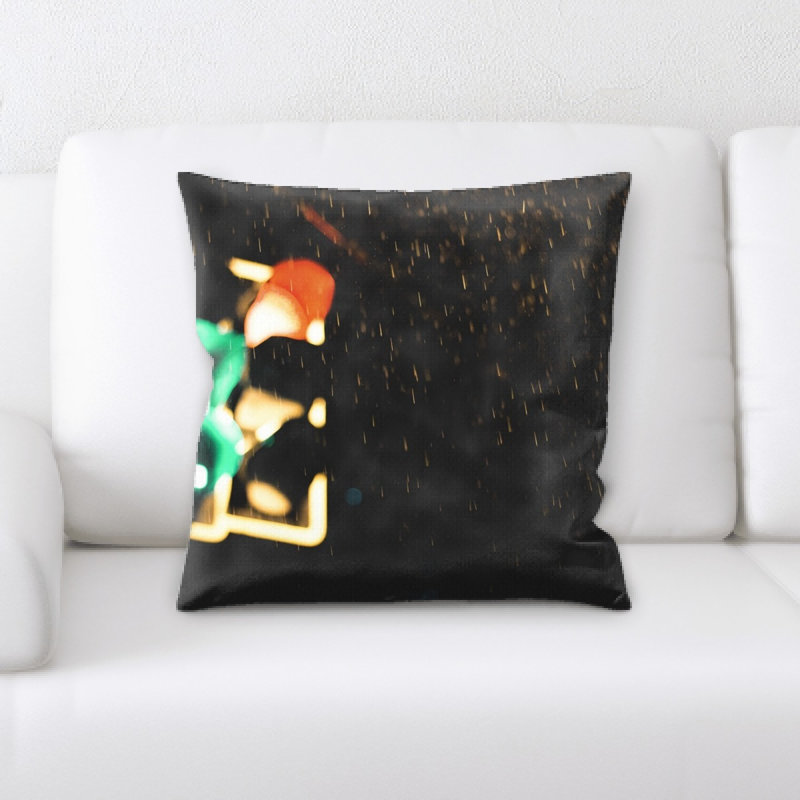 Coussin décoratif flou