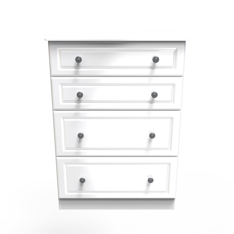 Adala 77 cm W Chest of 4 Drawers