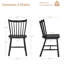 Chaises d'appoint et chaises de salle à manger Windsor en bois massif-707578017