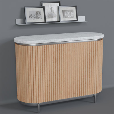 1" Tall Bevel Slat Tambour - (12"W x 48"L)