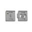 Medina Single Door Aluminum Medicine Cabinet-27323656