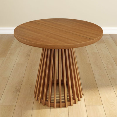 Lido 38 in Solid Wood Round Dining Table