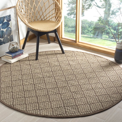 Aerionna Natural Geometric Rug