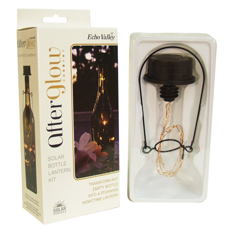 After Glow Solar Bottle Lantern Kit