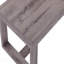 1 table basse contemporaine en bois brun rustique gris brun clair