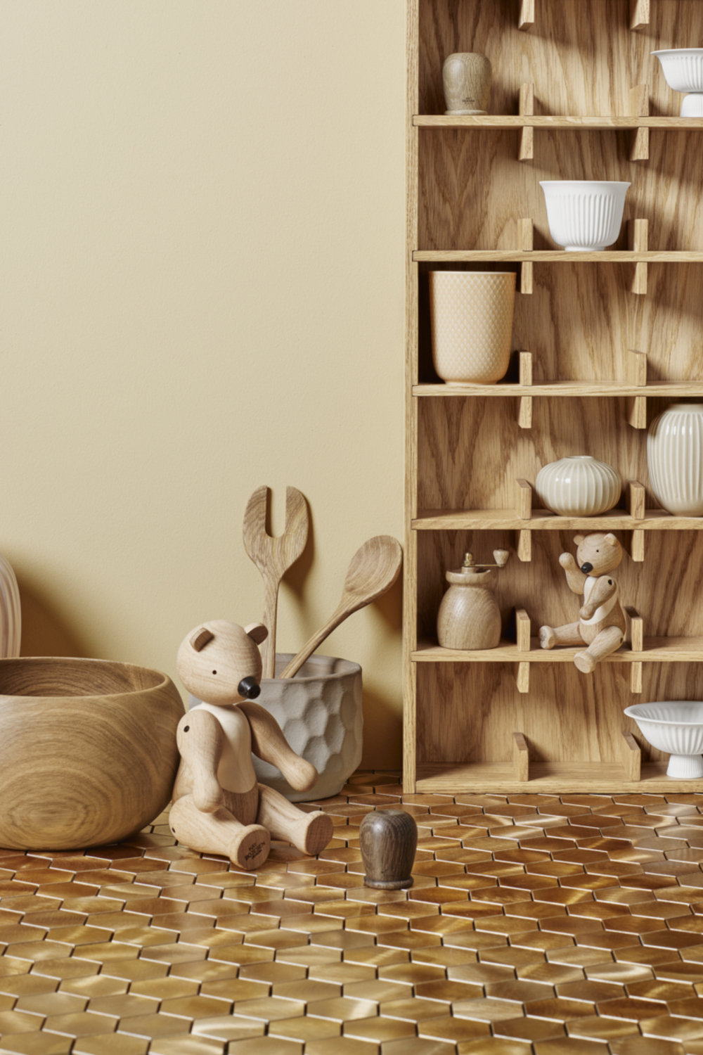 Menageri Wood Salt and Pepper Mill Set
