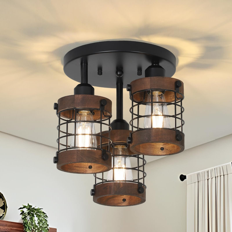 4 - Light Matte Black Pendant