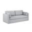 Newport Light Grey 2 Seater Sofa-968119241-968119244