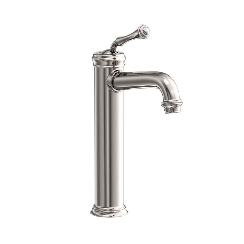 Astor Single Hole Vessel Faucet, Polished Nickel