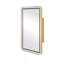Armoire à pharmacie rectangulaire avec miroir et miroir de salle de bain-1375559347
