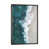 Toile avec cadre gris