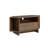 Elegant TV Stand, Solid Hitit Brown, 37.7 x 17.7 x 13.9 inches | 100% Melamine Coated Particle Board, Thickness: 0.7 inches | Sturdy Wooden Legs, Supports Up to 22 lbs | Modern Design for Living Room & Media Spaces-1888004533