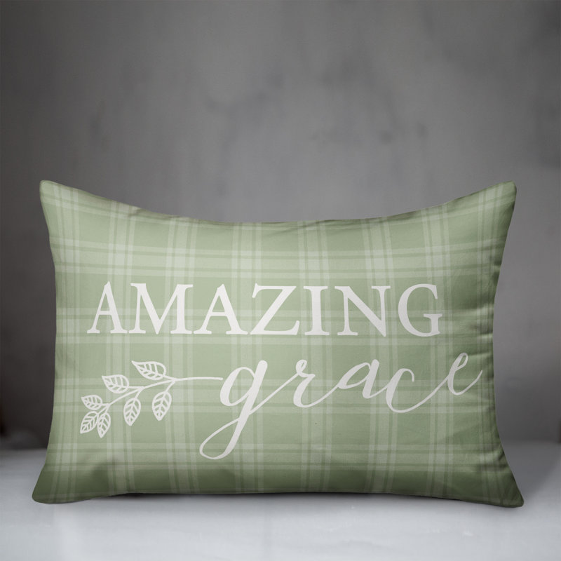 Plaid Throw Pillow