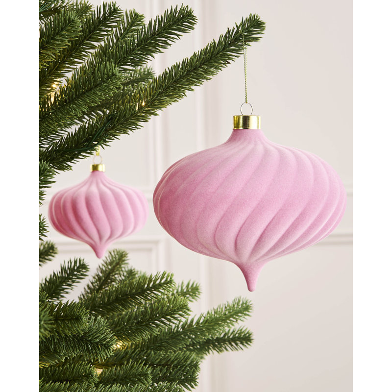 15cm Polystyrene Bauble, 15 cm H x 15 cm W x 15 cm D, Pink