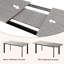 Extendable Metal Base Dining Table-998571142