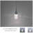 Gulnaj 1 - Light Chrome Jellyfish LED Single Pendant