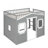 House Loft Bed With Ladder For Bedroom-392489420-392489009