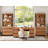 Aadam  Modern 72" Tall Bookcase With 3 Drawers And Open Book Shelfs, Library Book Shelf With Storage Cabinet, Wood Freestanding Bookshelf For Home Office, Living Room,-2021504131-2021504128
