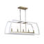 Lustre de cuisine Hilko à 5 lumières avec variateur - Modèle original