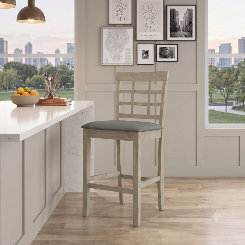 Ance 25.0'' H Upholstered Side Chair, Gray