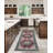 Ducote Washable Ivory and Burgundy Machine Woven Area Rug-671515587