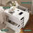2-Drawer Nightstand With Light-1699569715