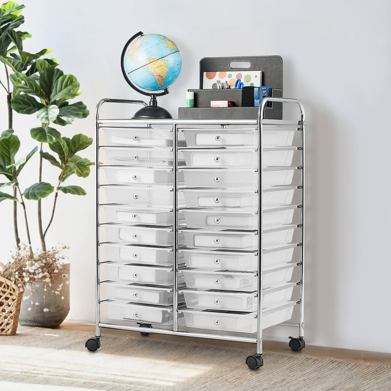 34'' H x 25'' W Utility Cart with Wheels