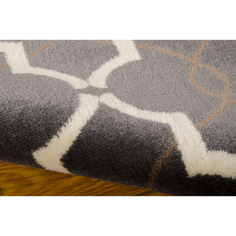 Karragullen Geometric Indoor Rug, Rectangle 7'10" x 10'6"