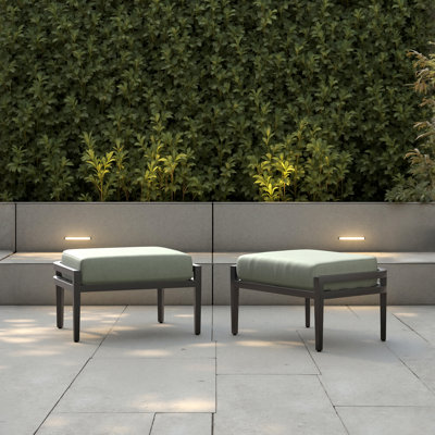 Repose-pieds Morelia (ensemble de 2) - Toile oasis