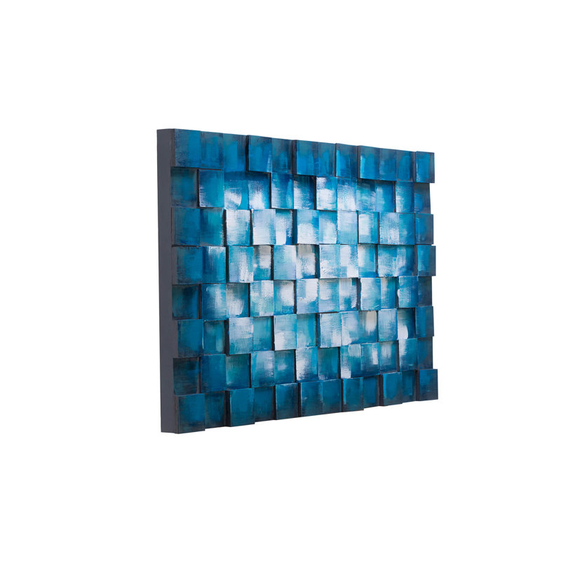 Reflection of the Sea on Wood