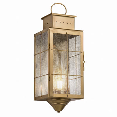 Brass Traditions - Norfield - 1 Light - 20 inch - Antique Brass - Solid Brass - Wall Light